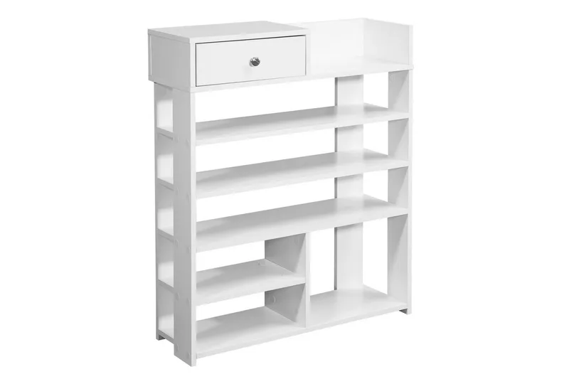 Skoskap Wohnling Foliert sponplate Åpen hylle 1 skuff, undefined