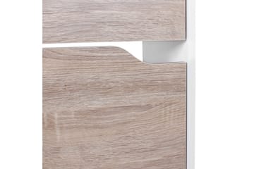 Skoskap Wohnling Foliert Sponplate 4 Utrekkbare Rom for 24 Par - Oppbevaring - Skooppbevaring - Skoskap