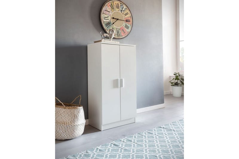 Skoskap Wohnling Foliert sponplate 7 rom Gangmøbler - Oppbevaring - Skooppbevaring - Skoskap