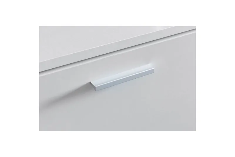 Skoskap Wohnling SPLIT med uttrekkbare rom, foliert sponplate Hvit - Hvit - Oppbevaring - Skooppbevaring - Skoskap