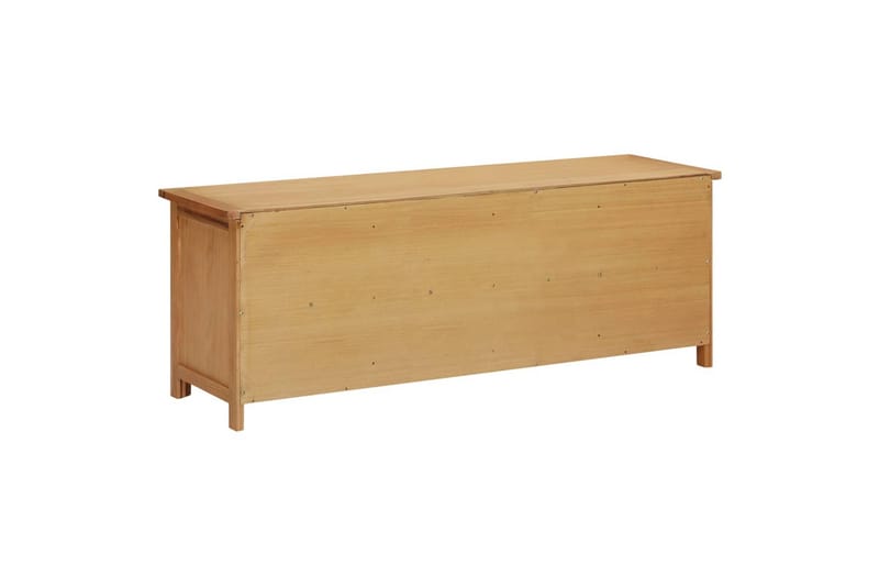 Skostativ 114x37x45 cm heltre eik - Brun - Oppbevaring - Skooppbevaring