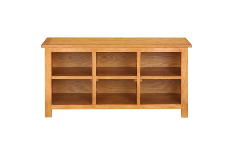 Skostativ 90x37x45 cm heltre eik & MDF - Gangoppbevaring - Skooppbevaring - Skohylle & skostativ