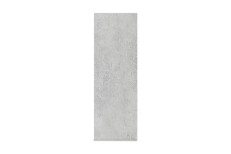 Skostativ betonggrå 54x34x100 cm sponplate - Oppbevaring - Skooppbevaring