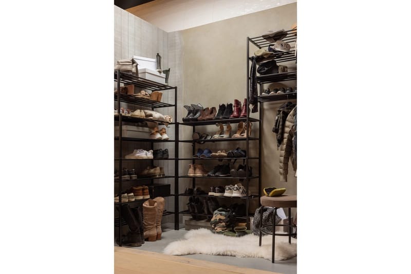 Skostativ Ferro - 4 hyller - Oppbevaring - Skooppbevaring