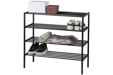 Skostativ Ferro - 4 hyller - Oppbevaring - Skooppbevaring