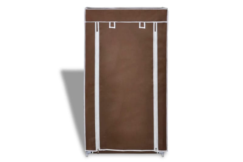 Stoff Skoskap 58 x 28 x 106 cm Brun - Oppbevaring - Skooppbevaring - Skoskap