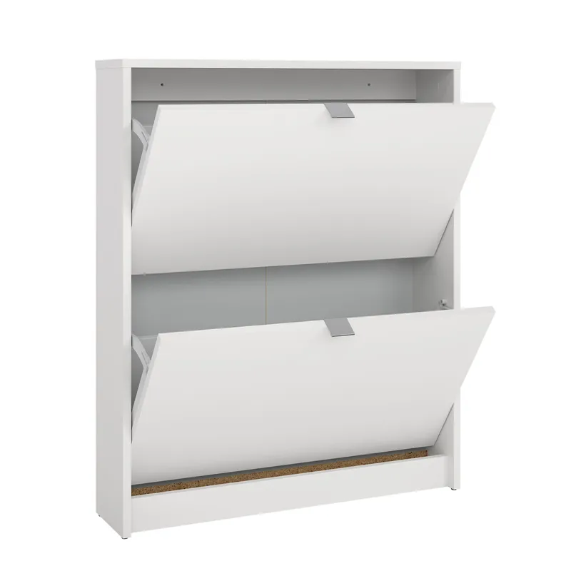 Tenor Skoskap med 2 rom 70x16x85 cm - Oppbevaring - Skooppbevaring