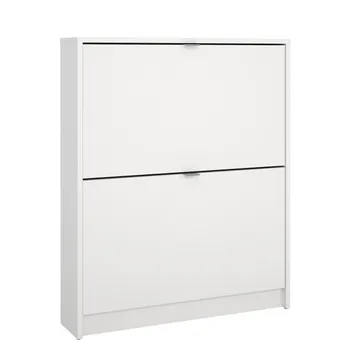Tenor Skoskap med 2 rom 70x16x85 cm - Oppbevaring - Skooppbevaring