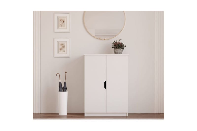 Torvenor Skoskap 70 cm - Matt Hvit - Oppbevaring - Skooppbevaring - Skoskap