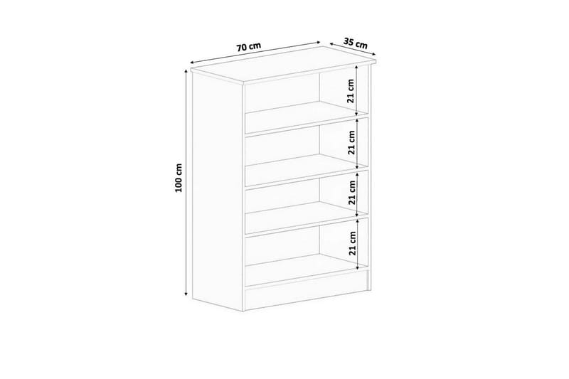 Torvenor Skoskap 70 cm - Matt Hvit - Oppbevaring - Skooppbevaring - Skoskap