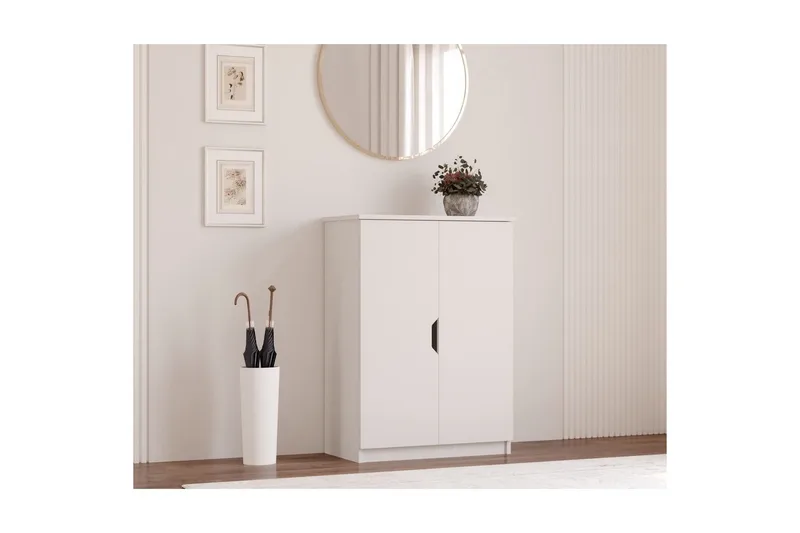 Torvenor Skoskap 70 cm - Matt Hvit - Oppbevaring - Skooppbevaring - Skoskap