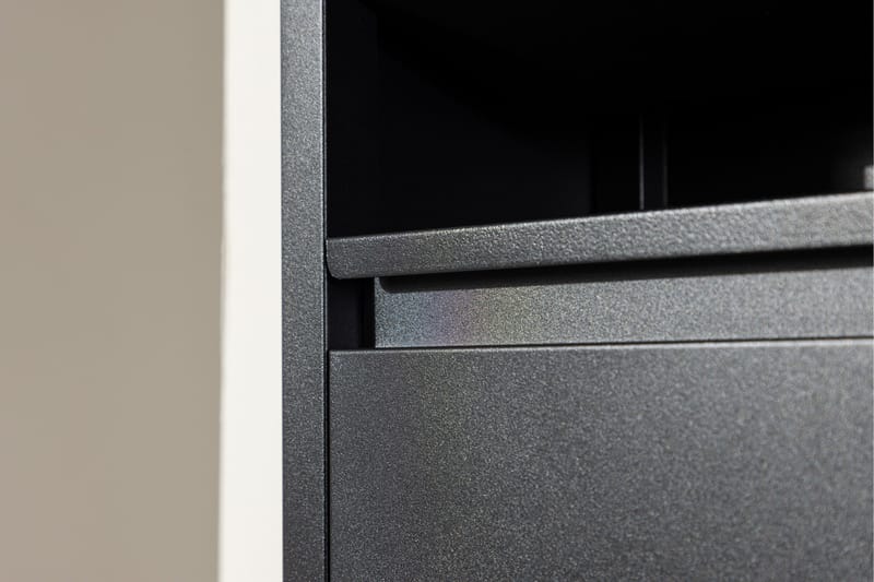 Ushuaia Skoskap 65x15 cm - Svart - Oppbevaring - Skooppbevaring - Skoskap