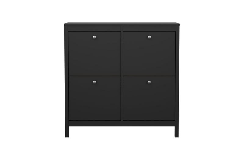 Vallvidera Skoskap 102,6 cm - Svart - Oppbevaring - Skooppbevaring