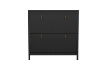 Vallvidera Skoskap 102,6 cm - Svart - Oppbevaring - Skooppbevaring