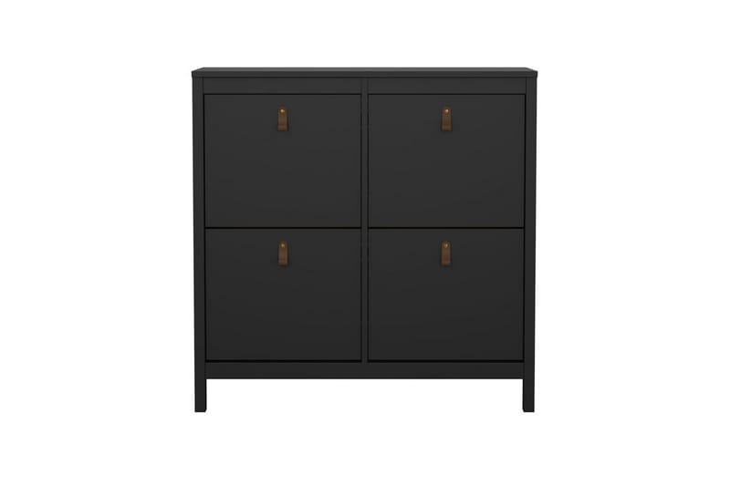 Vallvidera Skoskap 102,6 cm - Svart - Oppbevaring - Skooppbevaring