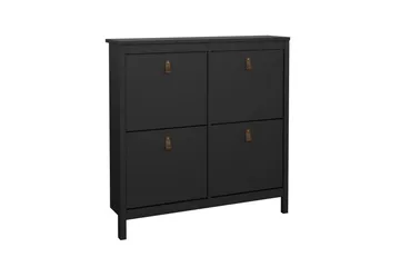 Vallvidera Skoskap 102,6 cm - Svart - Oppbevaring - Skooppbevaring