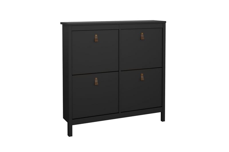 Vallvidera Skoskap 102,6 cm - Svart - Oppbevaring - Skooppbevaring