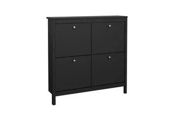 Vallvidera Skoskap 102,6 cm - Svart - Oppbevaring - Skooppbevaring