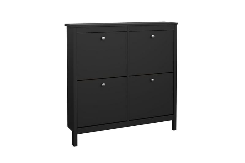 Vallvidera Skoskap 102,6 cm - Svart - Oppbevaring - Skooppbevaring