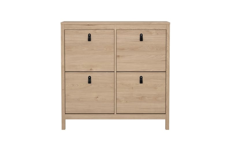 Vallvidera Skoskap 103 cm - Rødfarget tre - Oppbevaring - Skooppbevaring - Skoskap