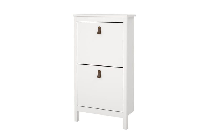 Vallvidera Skoskap 54 cm - Hvit - Oppbevaring - Skooppbevaring - Skoskap