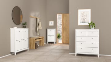 Vallvidera Skoskap med 4 rom 103x25x103 cm - Oppbevaring - Skooppbevaring