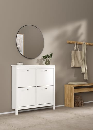 Vallvidera Skoskap med 4 rom 103x25x103 cm - Oppbevaring - Skooppbevaring