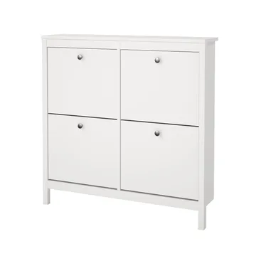 Vallvidera Skoskap med 4 rom 103x25x103 cm - Oppbevaring - Skooppbevaring