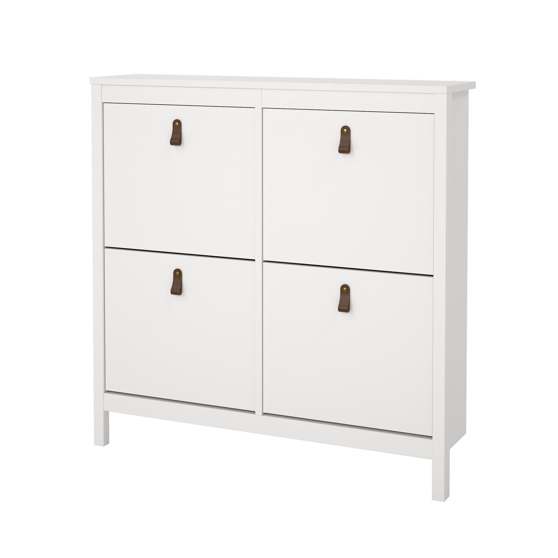 Vallvidera Skoskap med 4 rom 103x25x103 cm -