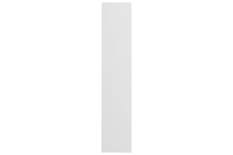 Veggskoskap hvit 80x18x90 cm sponplater - Hvit - Gangoppbevaring - Skooppbevaring - Skohylle & skostativ