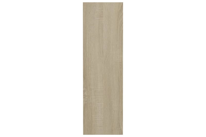 Veggskoskap sonoma eik 80x18x60 cm sponplate - Brun - Oppbevaring - Skooppbevaring