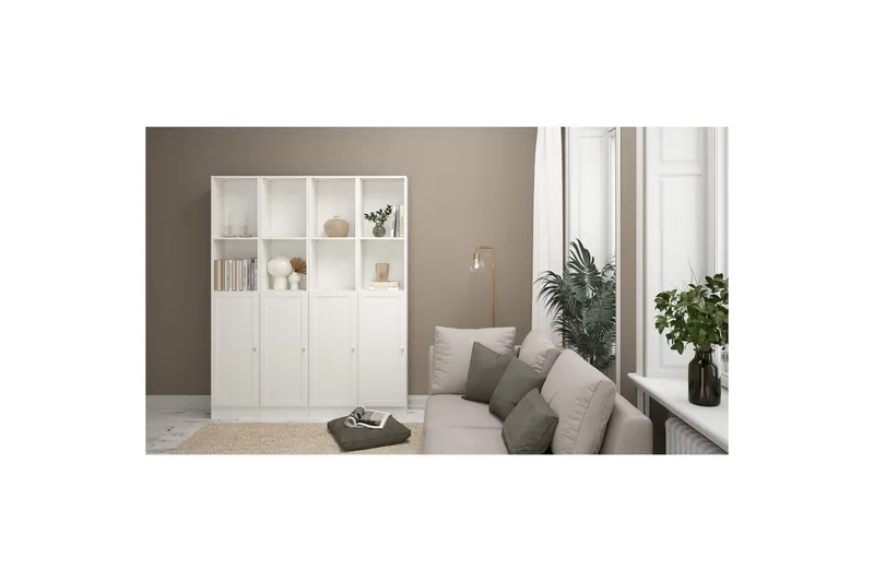 Trysil Dør til Bokhylle 39x95,7 cm - Hvit - Oppbevaring - Hyller