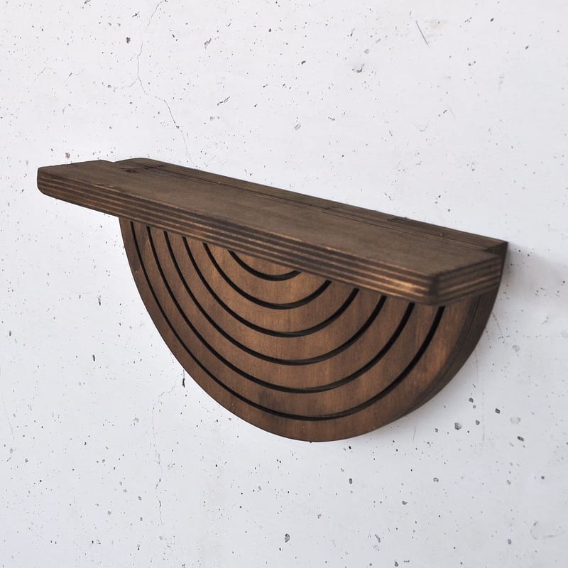 Decorative Wooden Wall Shelf Hanah Home - Oppbevaring - Vegghengt oppbevaring