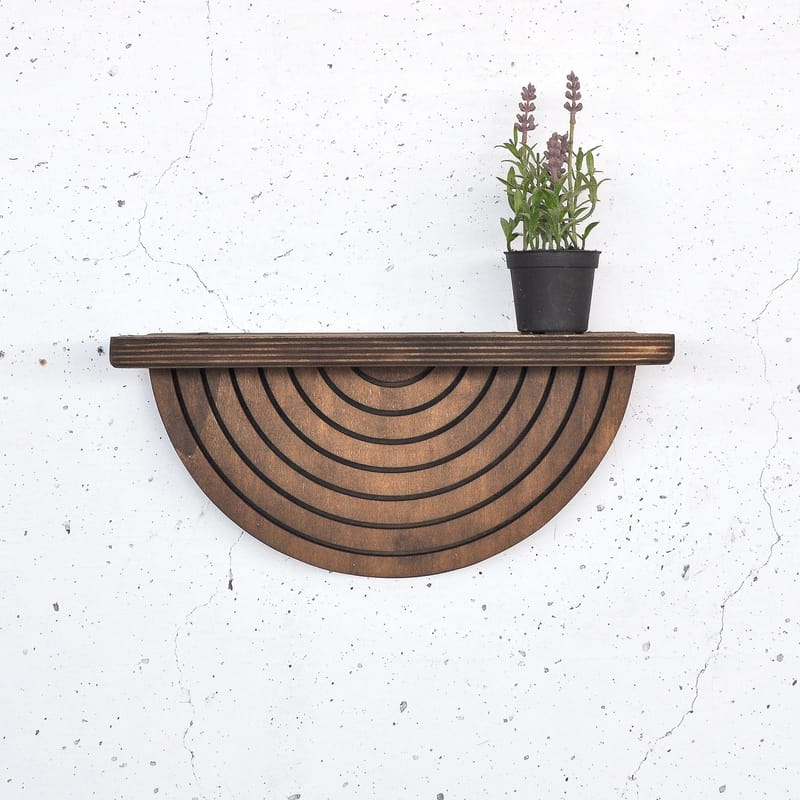 Decorative Wooden Wall Shelf Hanah Home, undefined