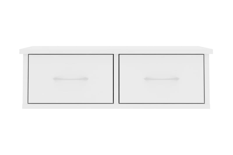 Veggskuff hvit 60x26x18,5 cm sponplate - Hvit - Vegghengt oppbevaring