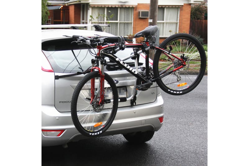 Sammenleggbar sykkelbeholder 3 sykler - Sølv - Sykkelbeholder