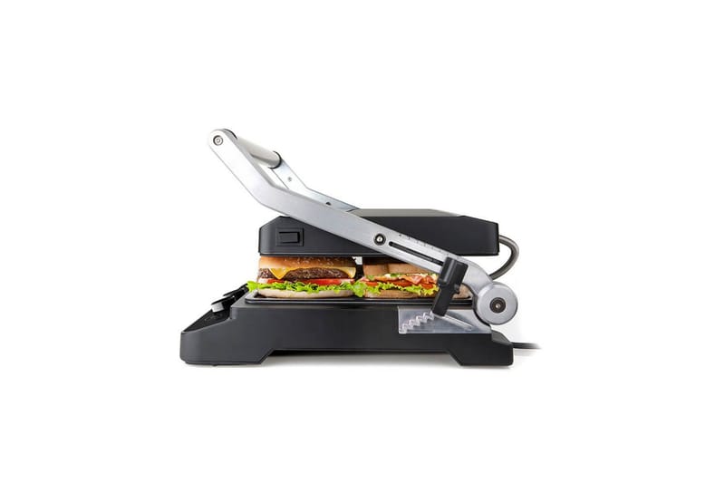Bordgrill Black+Decker Børstet stål temp-kontroll 2000W - Sport & fritid - Camping & vandring - Friluftskjøkken & campingkjøkken