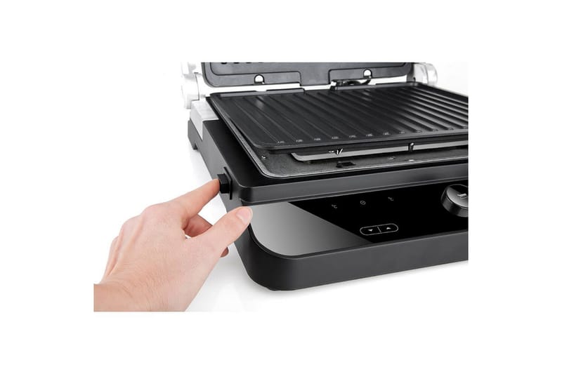 Bordgrill Black+Decker Børstet stål temp-kontroll 2000W - Sport & fritid - Camping & vandring - Friluftskjøkken & campingkjøkken