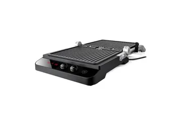 Bordgrill Black+Decker Børstet Stål Temp Kontroller 2000W - Hage - Griller - Øvrige griller - Bærbar grill & campinggrill