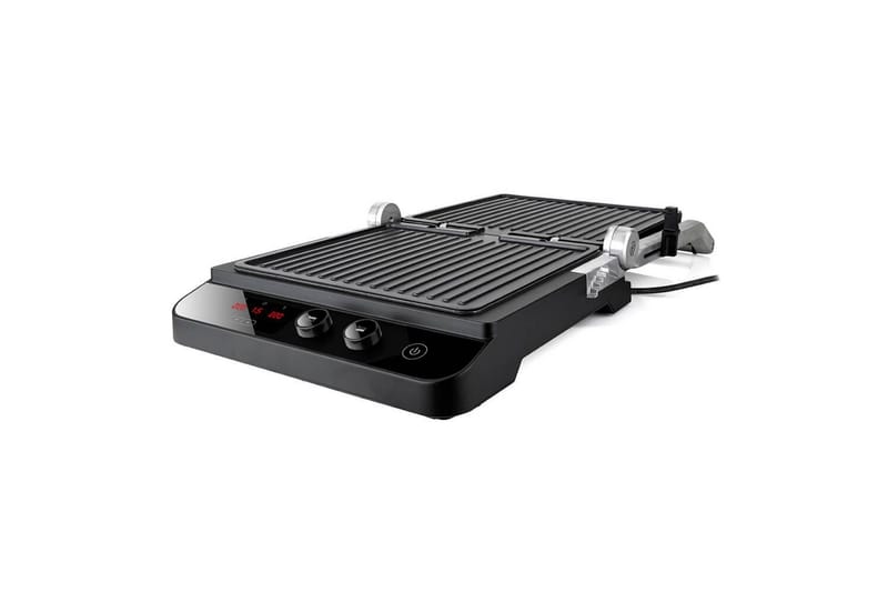 Bordgrill Black+Decker Børstet Stål Temp Kontroller 2000W - Sport & fritid - Camping & vandring - Friluftskjøkken & campingkjøkken