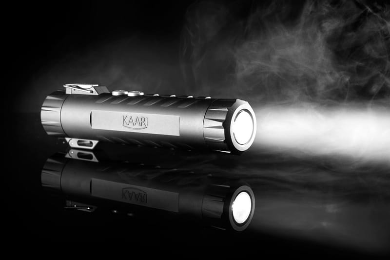 Kaari Loimu Plasma lighter X2 med LED-lys Oransje - Friluftsutstyr