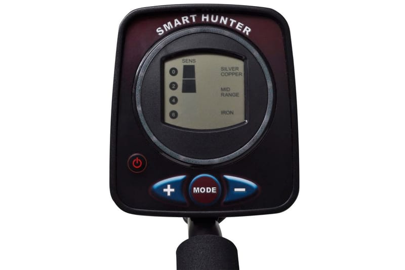 Metalldetektor 21 cm søkedybde 300 cm LCD-skjerm - Sport & fritid - Camping & vandring - Friluftsutstyr
