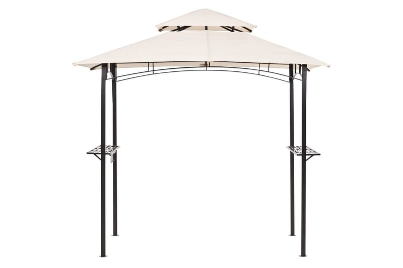 Lusthus Beliani Naro Beige/svart Beige||Black - Hage - Uterom & feriehus - Lysthus & gazebo