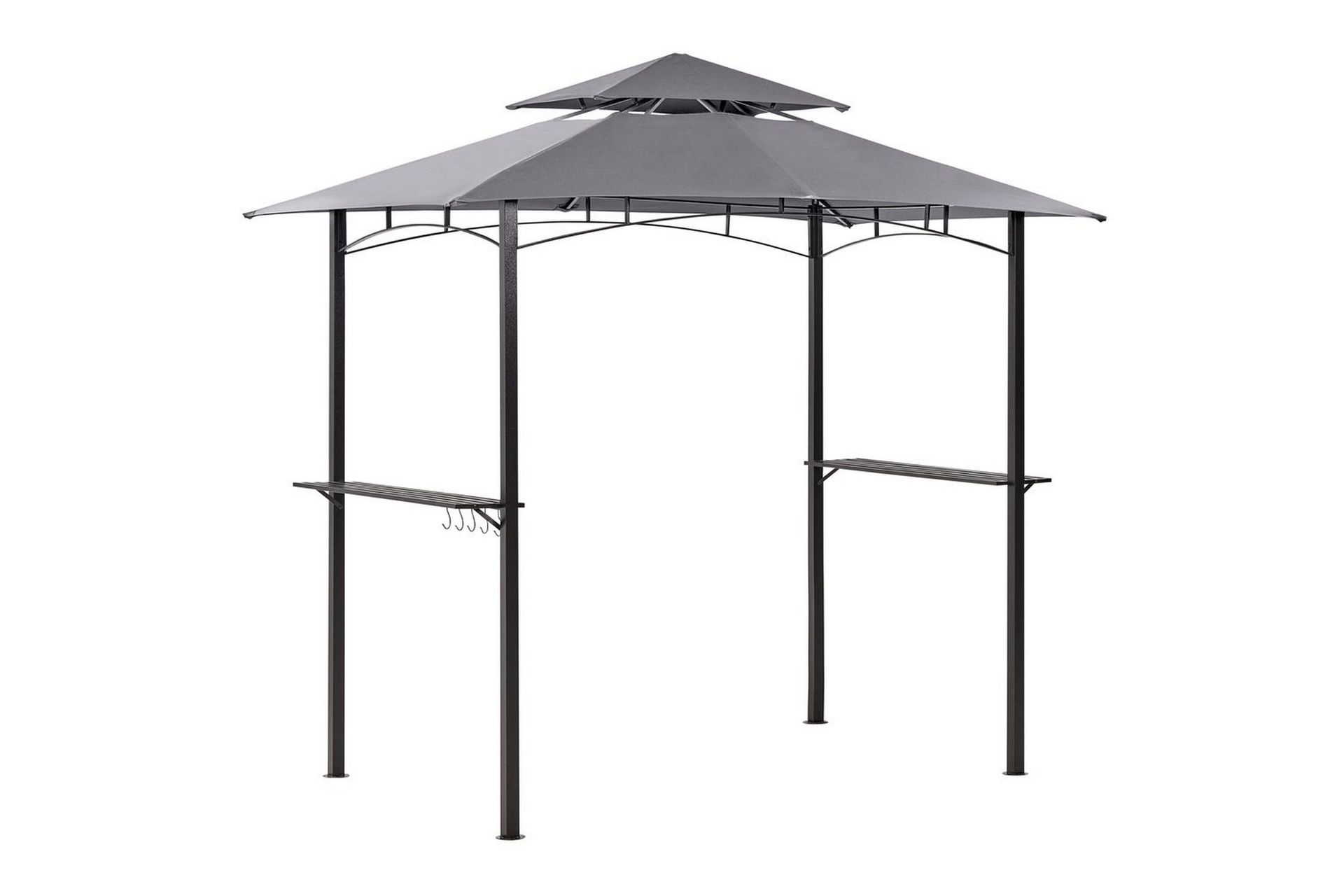 Lusthus Beliani Naro Beige/svart Grey\|\|Black -
