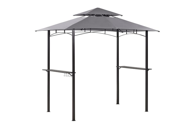 Lusthus Beliani Naro Beige/svart Grey||Black, undefined