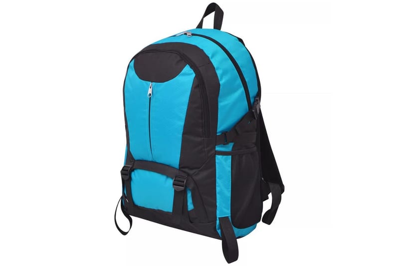 Tursekk 40 L Svart og Blå - Blå - Sport & fritid - Camping & vandring - Pakke vandring