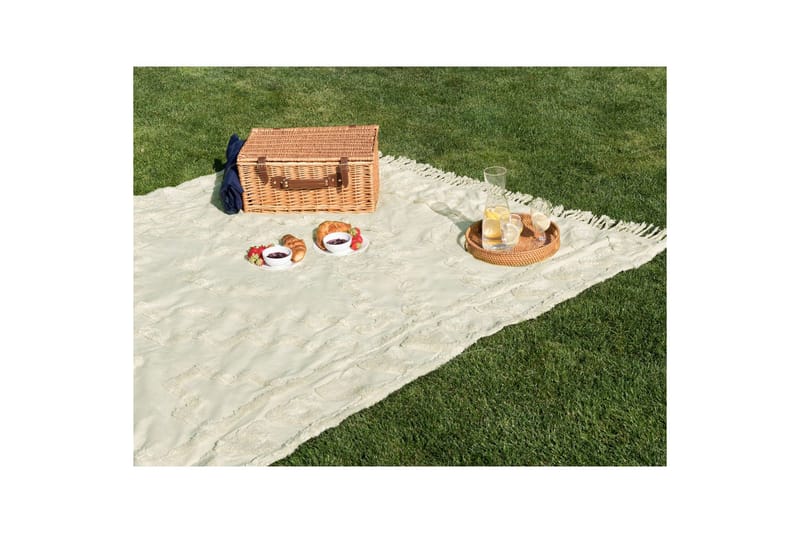 Piknikteppe Gachina Beige, Rektangulær - Beige, Rektangulær - Sport & fritid - Camping & vandring - Friluftsutstyr