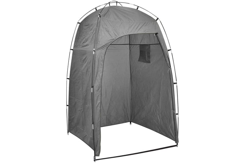 Bærbart campingtoalett med telt 10+10 L - Sport & fritid - Camping & vandring - Telt