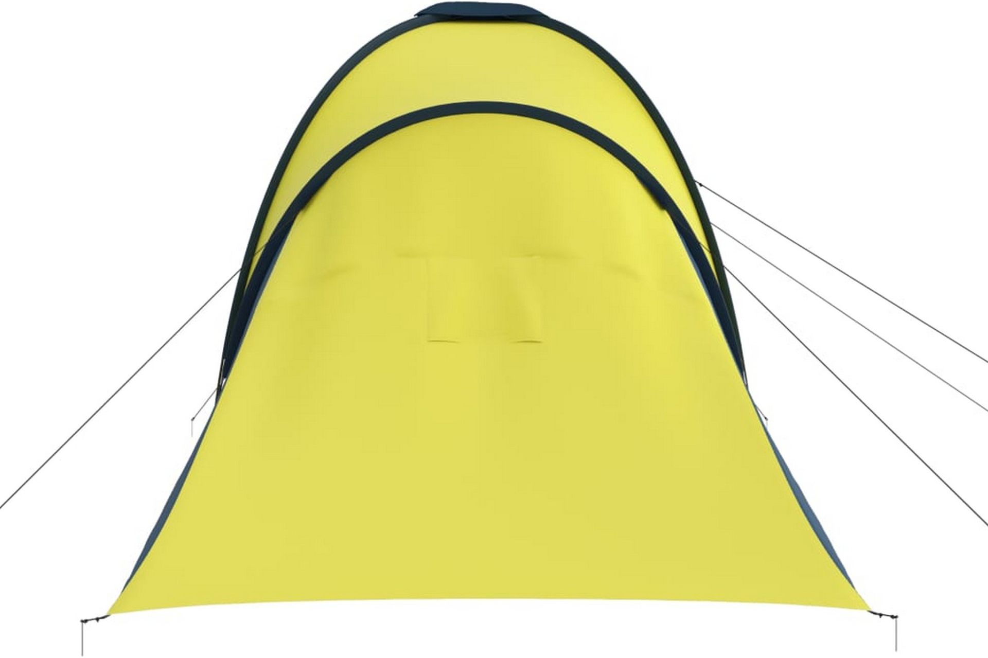 Campingtelt 6 personer blå og gul - Blå - Sport & fritid - Camping & vandring - Telt