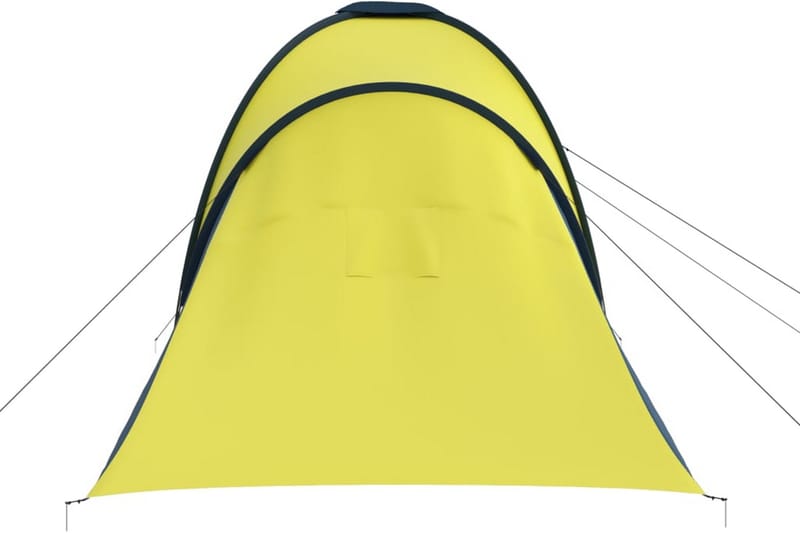 Campingtelt 6 personer blå og gul - Blå - Sport & fritid - Camping & vandring - Telt